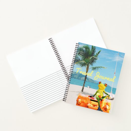 Reisejournal Notizblock (Innenseite)