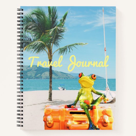 Reisejournal Notizblock (Vorderseite)