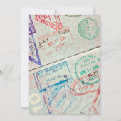 Reisekabine Strand Zielort 30. Geburtstag Einladung (Rückseite)