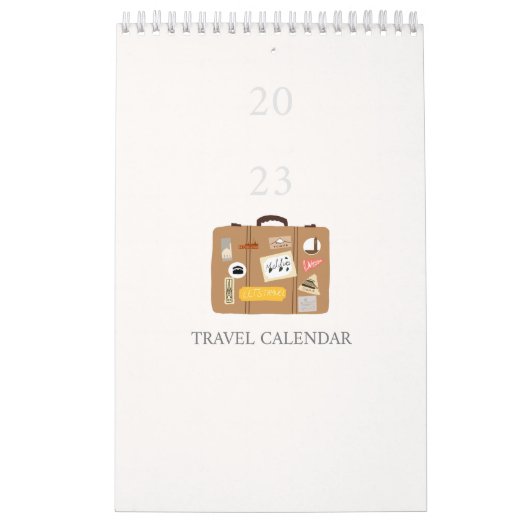 Reisekalender 2023 kalender (Titelbild)