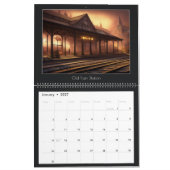 Reisekalender für Europa Kalender (Jan 2027)