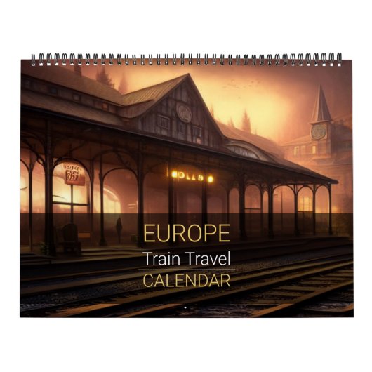 Reisekalender für Europa Kalender (Titelbild)