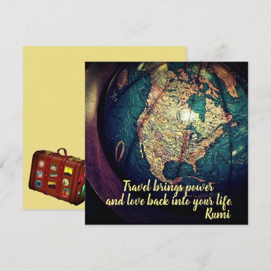 Reisekarte (Vorne/Hinten)