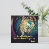 Reisekarte (Stehend Vorderseite)