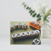 Reisekarte Postkarte (Stehend Vorderseite)