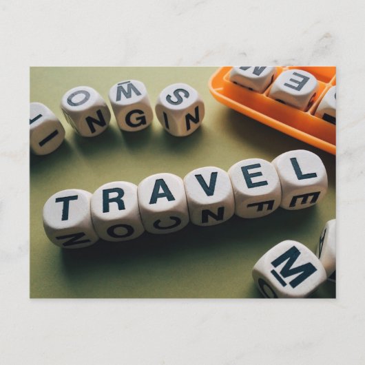 Reisekarte Postkarte (Vorderseite)