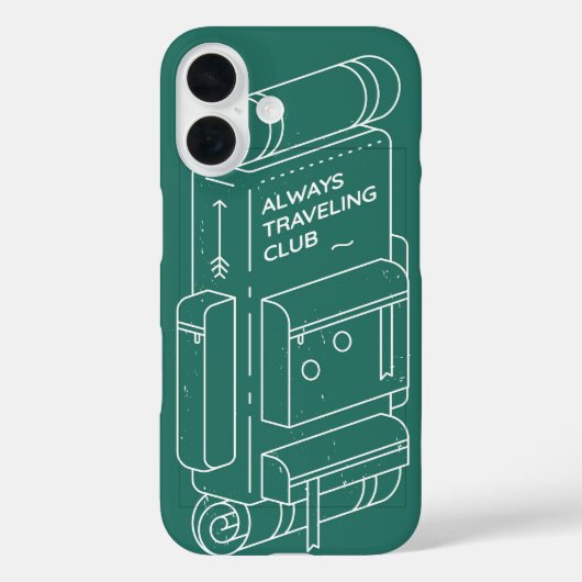 Reiseklub Case-Mate iPhone Hülle (Rückseite)