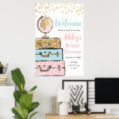 Reisekoffer Begrüßungspaket Poster (Heimbüro)