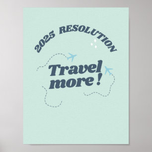 Reisekostenvoranschlag 2025 Auflösung Reisen mehr  Poster