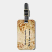 Reisekostenvoranschlag Gepäckanhänger (Vorderseite vertikal)