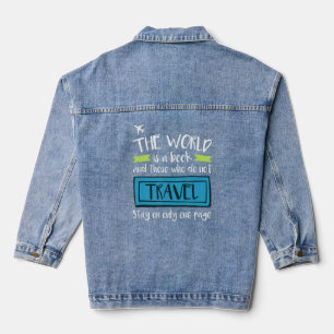 Reisekostenvoranschlag Niedlicher Reise für Reisen Jeansjacke