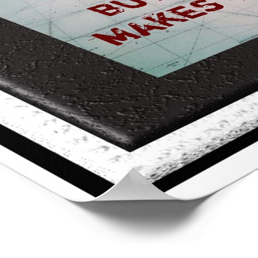 Reisekostenvoranschlag - Plakat (Ecke)