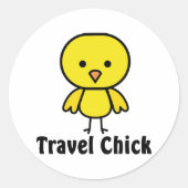 Reisekuick Runder Aufkleber (Vorderseite)
