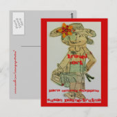 Reisekunst Postkarte (Vorne/Hinten)