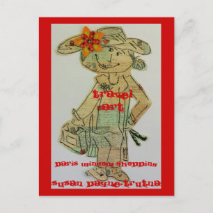 Reisekunst Postkarte