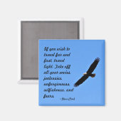 Reiselampe Magnet (Vorderseite/Rückseite)