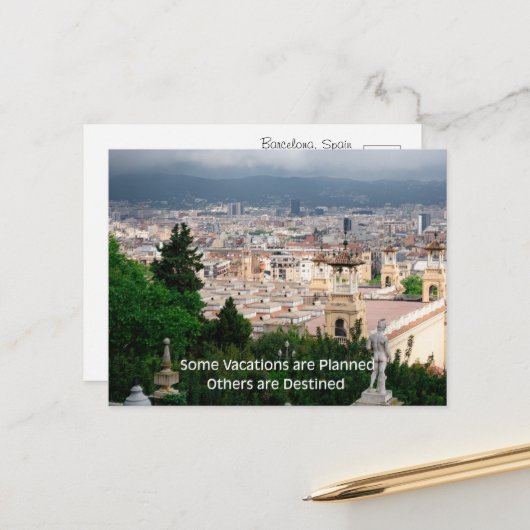 Reiselust Reisefotografie Postkarte (Vorderseite/Rückseite Beispiel)