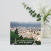 Reiselust Reisefotografie Postkarte (Stehend Vorderseite)