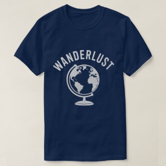 Reiselust Vintage Globus Reisender Entdecker T-Shirt