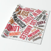Reiselustig Geschenkpapier (Ungerollt)