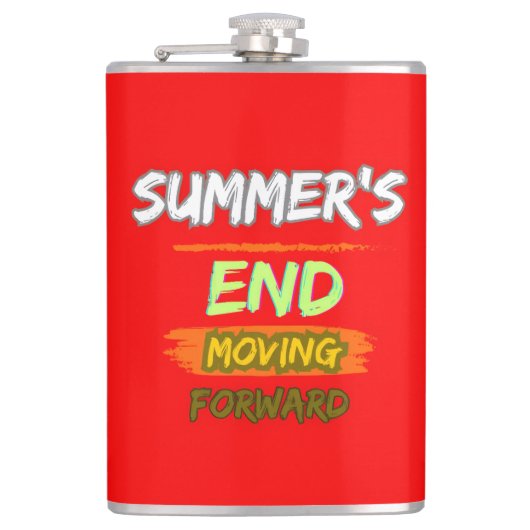 Reisemaske Flachmann (Vorderseite)