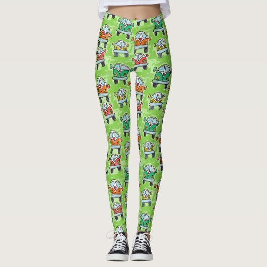 Reisemobil-Autoreise Leggings (Vorderseite)