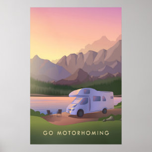Reisemobil Poster