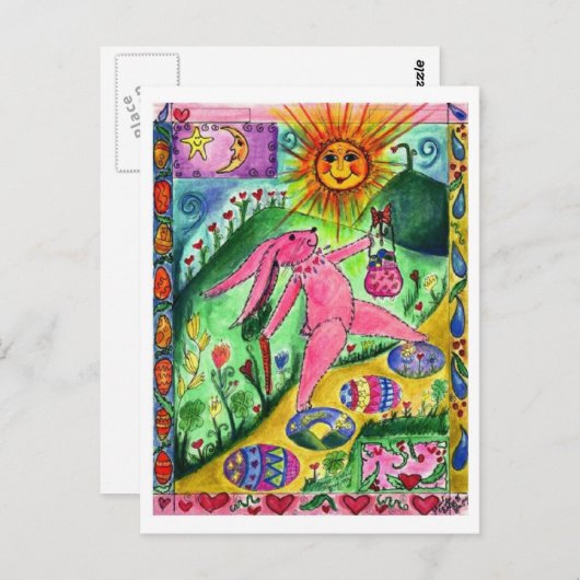 Reisemobil - Postkarte (Vorne/Hinten)