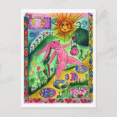 Reisemobil - Postkarte (Vorderseite)