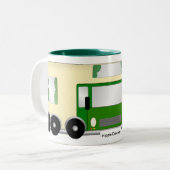 Reisemobil/RV Zweifarbige Tasse (Vorderseite Links)