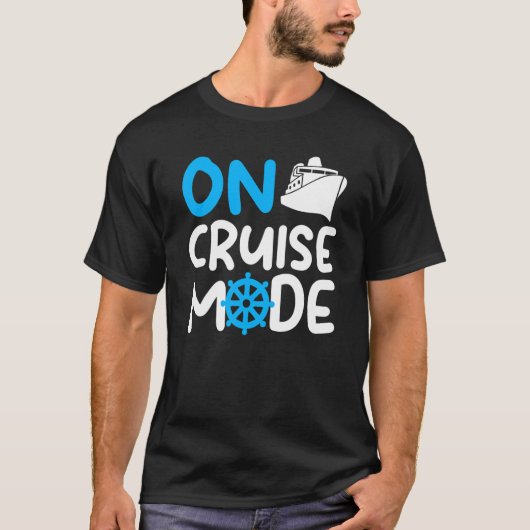 Reisemodus im Reiseurlaub T-Shirt (Vorderseite)
