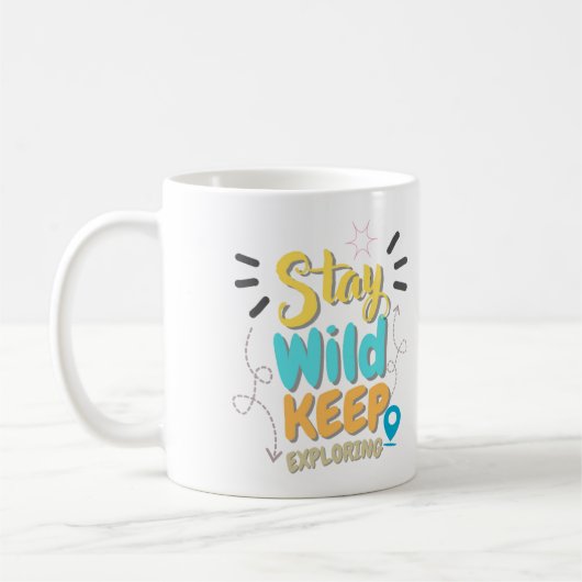 Reisemotiv-Tasse Kaffeetasse (Links)