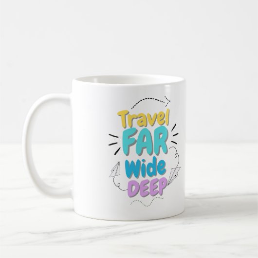 Reisemotiv-Tasse Kaffeetasse (Links)