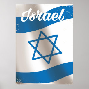 Reisemposter der Nationalflagge Poster