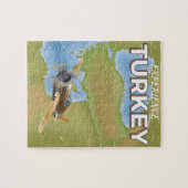Reisemposter der Türkei Puzzle (Horizontal)