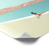 Reisemposter für Griechenland Poster (Ecke)