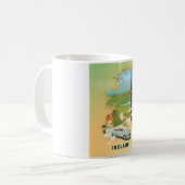 Reisemposter für Irland Kaffeetasse (Vorderseite Links)
