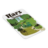 Reisemposter Harz Magnet (Rechte Seite)