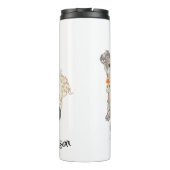 Reisemug Thermos : Gangs alles hier Thermosbecher (Rückseite)