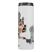 Reisemug Thermos : Lieblingshunde Thermosbecher (Rückseite)