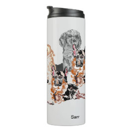 Reisemug Thermos : Lieblingshunde Thermosbecher