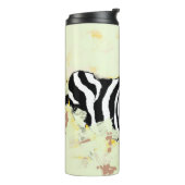 Reisemug Thermos : Zebra auf der Flucht Thermosbecher (Nach links gedreht)