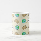 Reisemuster Kaffeetasse (Mittel)