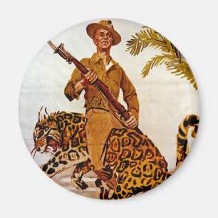 Reisen? Abenteuer? Join the Marines! Magnet