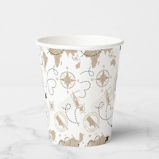 Reisen Adventure Baby Duschpapierkassetten Pappbecher (Rechts)