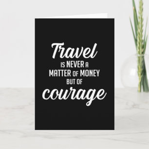 Reisen Adventure Quotes Kostenvoranschlag Idee Karte