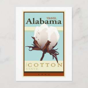 Reisen Alabama Postkarte