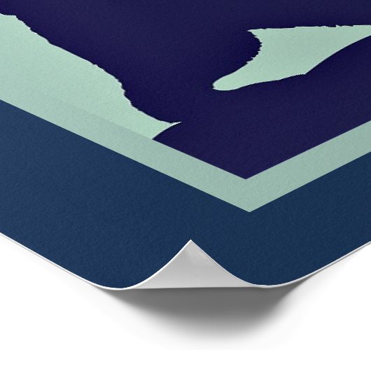 Reisen Alaska Poster (Ecke)