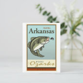 Reisen Arkansas Postkarte (Stehend Vorderseite)