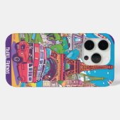 Reisen auf dem iPhone 15 - Stilvoll Case-Mate iPhone Hülle (Rückseite (Horizontal))